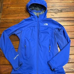 The North Face Women's Vibrant Blue Windbreaker Jacket